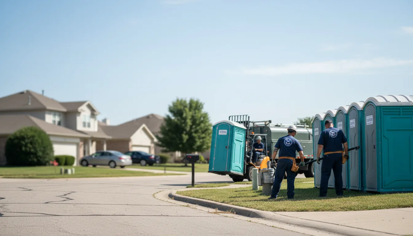 Porta Potty Rental in Irene, TX near me